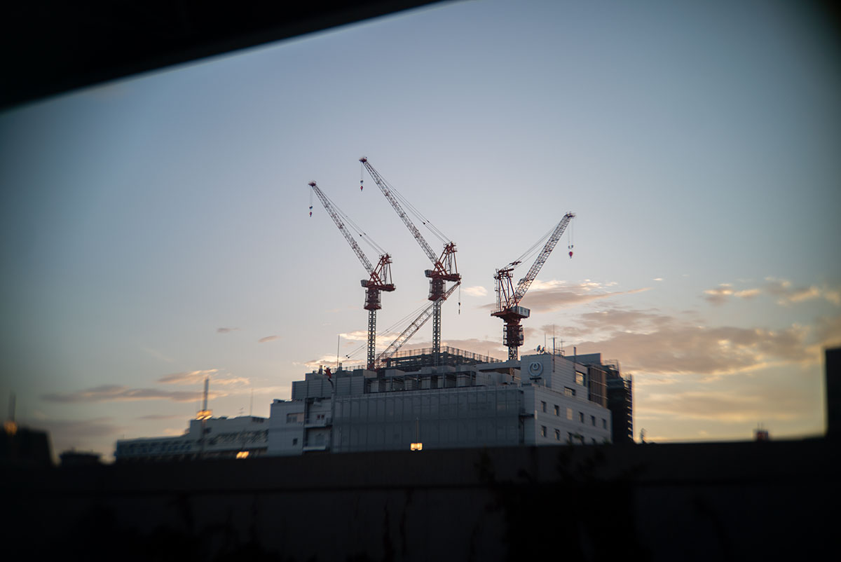 CANON LENS SD 50mm 1:2.8 で浅草を撮影。