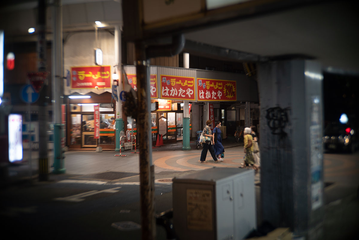 CANON LENS SD 50mm 1:2.8 で福岡を撮影。