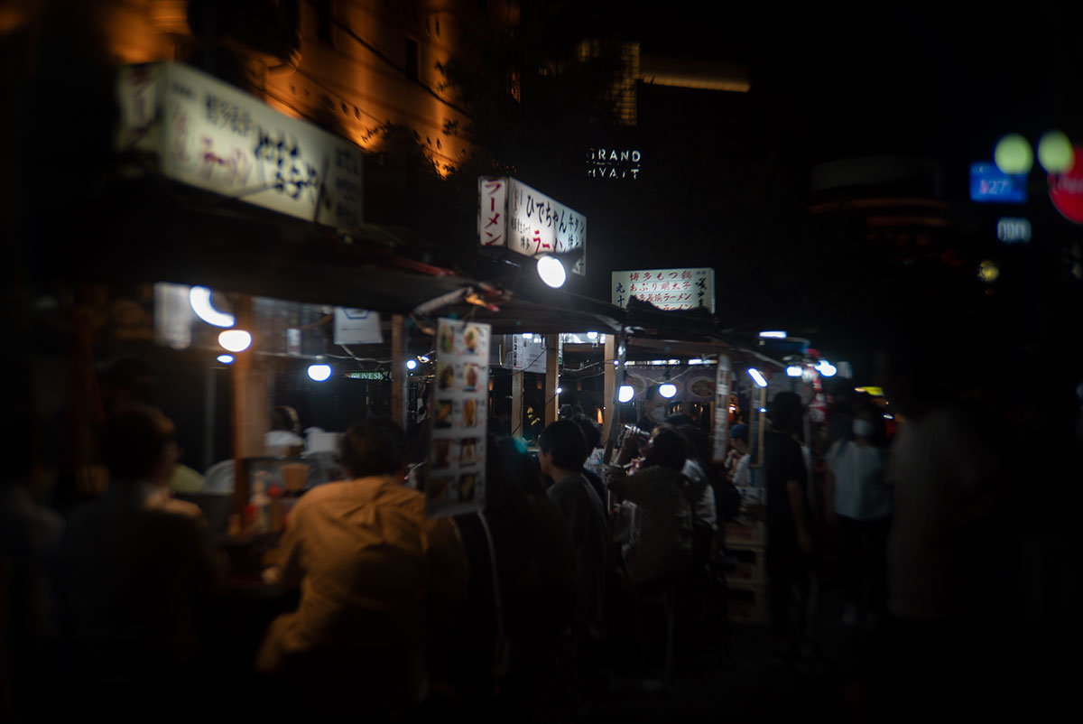 CANON LENS SD 50mm 1:2.8 で福岡を撮影。