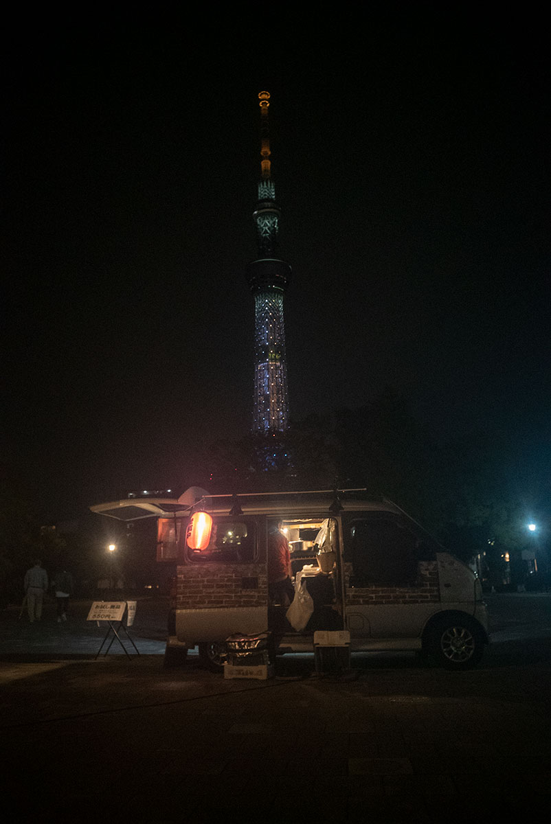 Carl Zeiss Jena Tessar 1:8 f=2.8cm で浅草を撮影。