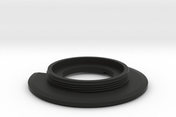 3D Printed Lens Mount Adapter: KONISHIROKU HEXANON 1:2.8 f=40mm to Leica-L